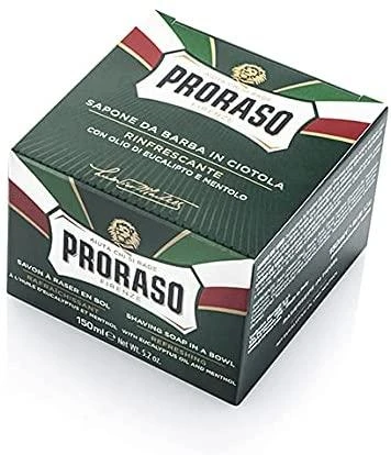 Proraso Green Line Gaivinamasis skutimosi muilas indelyje, 150 ml