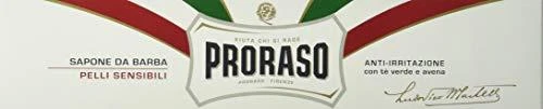 Raminantis skutimosi kremas jautriai odai, Proraso Baltas Line Shaving, 150 ml