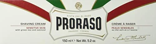 Raminantis skutimosi kremas jautriai odai, Proraso Baltas Line Shaving, 150 ml