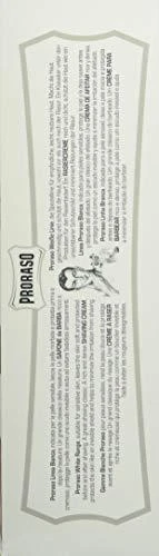 Raminantis skutimosi kremas jautriai odai, Proraso Baltas Line Shaving, 150 ml