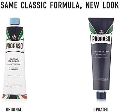 Proraso Blue Line Skutimosi muilas tūbelėje - Protective. 150 ml
