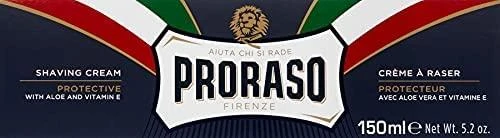 Proraso Blue Line Skutimosi muilas tūbelėje - Protective. 150 ml