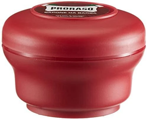 Proraso Red Line Shaving Soap In a Jar Odą maitinantis skutimosi muilas, 150 ml