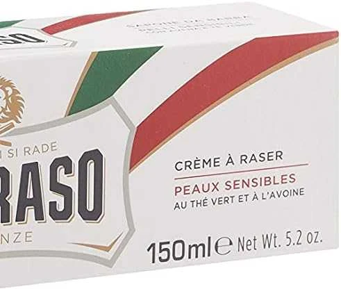Raminantis skutimosi kremas jautriai odai, Proraso Baltas Line Shaving, 150 ml