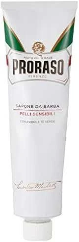 Raminantis skutimosi kremas jautriai odai, Proraso Baltas Line Shaving, 150 ml