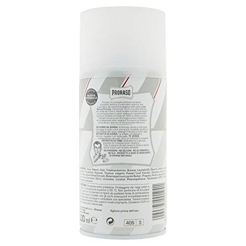 Proraso White Line skutimosi putos - Jautriai odai, 300 ml