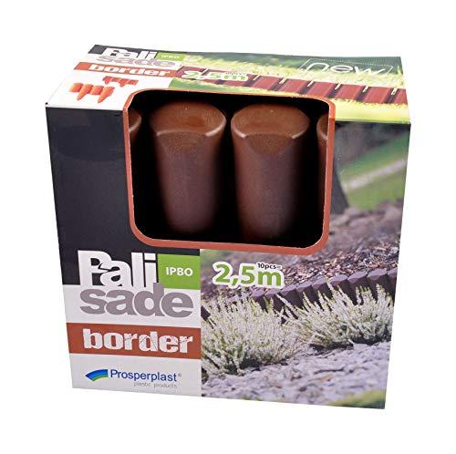 Prosperplast Palisade Garden Border 2500 x 228/130mm raudona (IPBO-R222)