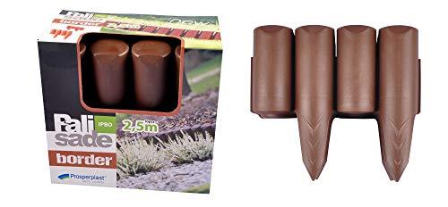 Prosperplast Palisade Garden Border 2500 x 228/130mm raudona (IPBO-R222)
