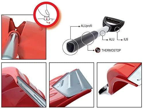 Prosperplast sniego kastuvas aliuminiu kotu Diablo 520mm