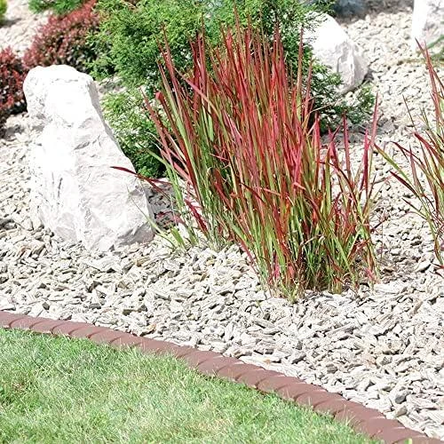 PROSPERPLAST PALISADA OGRODOWA PŁASKA 2 BRĄZOWA 3,8m