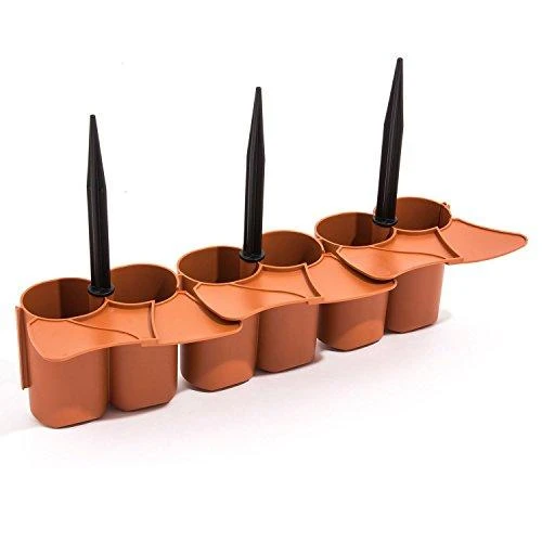 Prosperplast PP GARDEN PALISADE 6 TERACOTT 3,02 m