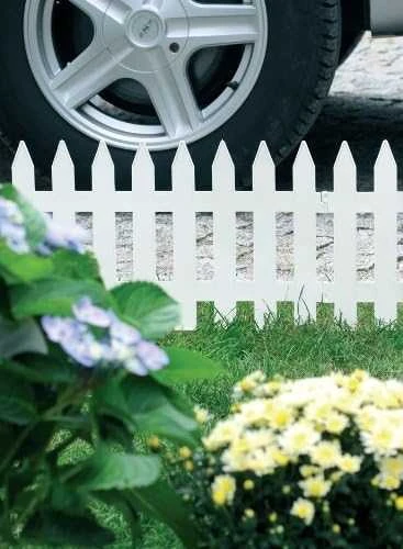 Prosperplast Dekoratyvinė plastikinė sodo tvorelė „Garden Classic“ 3,5 m (ruda)