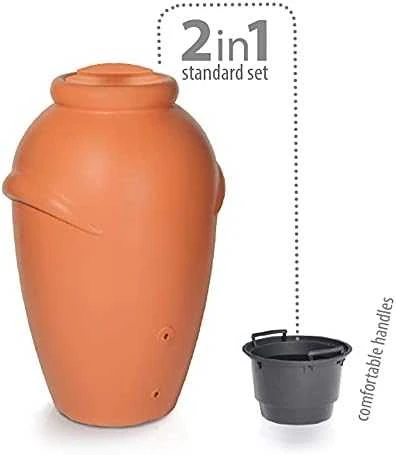 Prosperplast AquaCan lietaus vandens talpa 440 l plyta