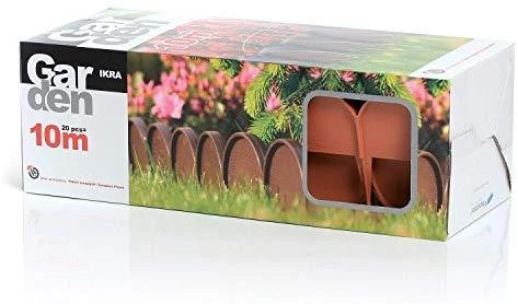 Prosperplast Dekoratyvinė tvorelė IKRA H9cm/L10m žalia/G852
