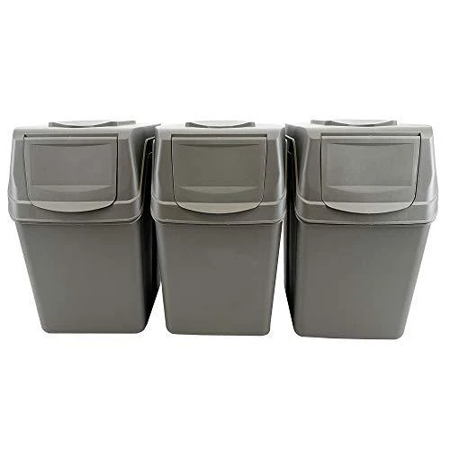 Prosperplast Šiukšliadėžių rinkinys 20l SORTIBOX 3 vnt.