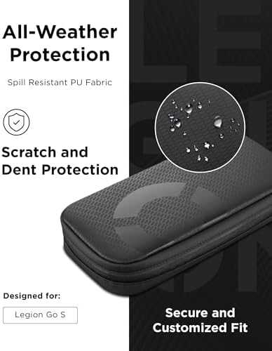 Lenovo | Legion Go S | Carry Case | Juodas