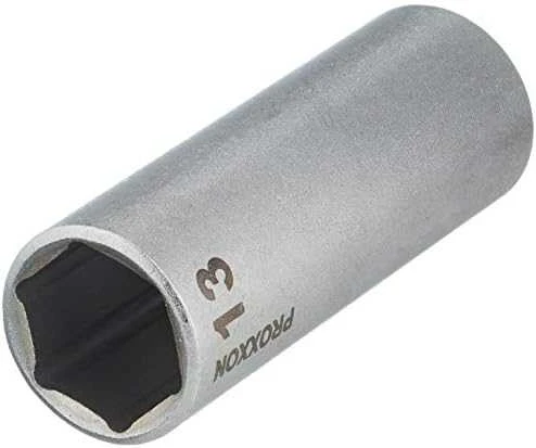 1/4" šešiakampė prailginta galvutė PROXXON 13mm
