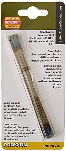 Pjūkleliai su kaiščiais smulkiais dantimis PROXXON