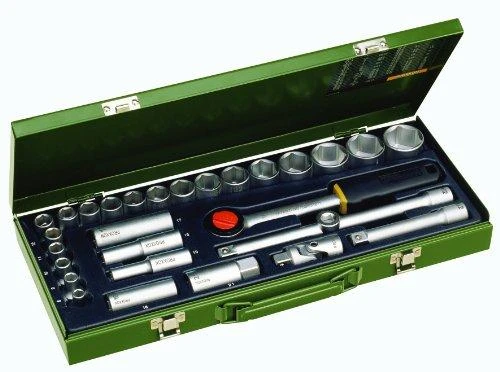 Galvučių rinkinys 1/2" 29 dalių PROXXON