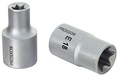 Galvučių rinkinys 1/4"+1/2" TX PROXXON