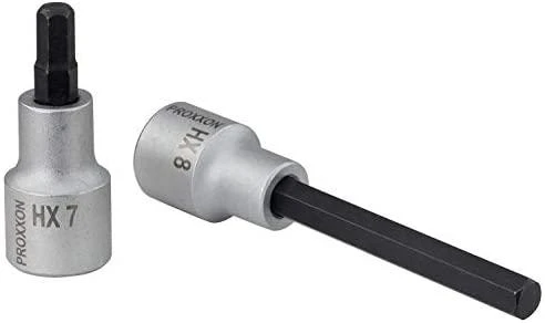 Galvučių rinkinys 1/4", TX ir HX 41 dalies PROXXON