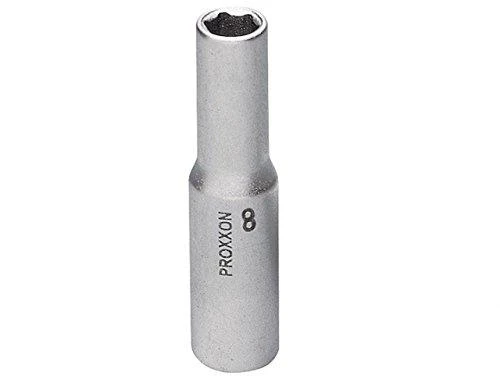 1/4" šešiakampė prailginta galvutė PROXXON 8mm