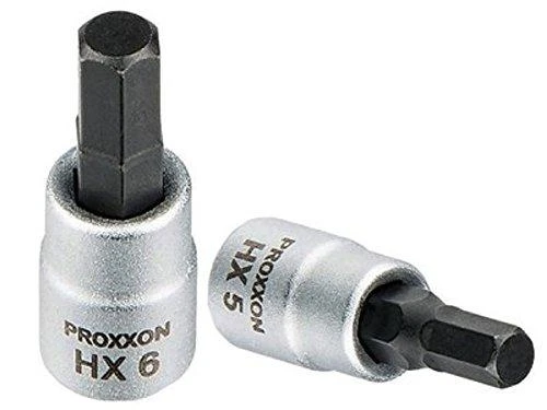 1/4" galvutė su šešiakampiu antgaliu PROXXON HX 6mm