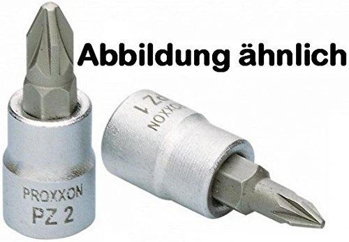 1/4" galvutė su kryžminiu PZ antgaliu PROXXON PZ2