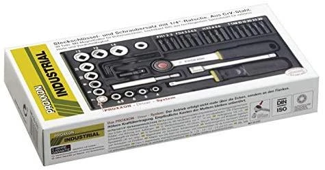Galvučių rinkinys 1/4" 39 dalių PROXXON