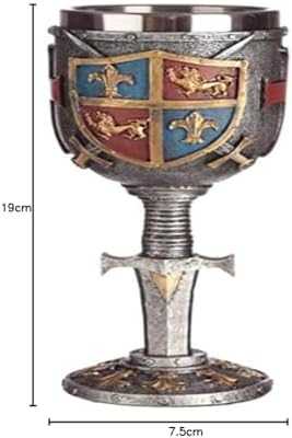 Puckator Coat of Arms and Sword goblet