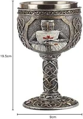 Puckator Crusader Knight goblet