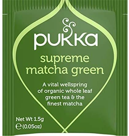 Pukka Matcha Green arbatos maišelis
