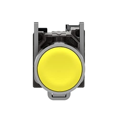 Geltonas valdymo mygtukas XB4BA51 iš priekio