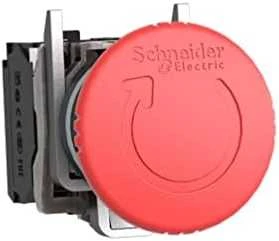 Schneider Electric Saugos mygtukas 22mm 1Z 2R IP66 sukant XB4BS84441