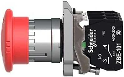 Schneider Electric Saugos mygtukas 22mm 1Z 2R IP66 sukant XB4BS84441