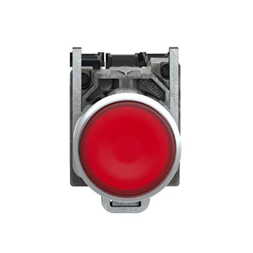 Schneider Electric 22mm valdymo mygtukas raudonas su apšvietimu 1Z 1R (XB4BW34M5)