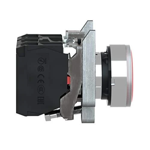 Schneider Electric 22mm valdymo mygtukas raudonas su apšvietimu 1Z 1R (XB4BW34M5)