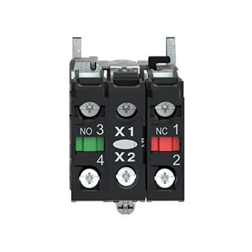 Schneider Electric 22mm valdymo mygtukas raudonas su apšvietimu 1Z 1R (XB4BW34M5)