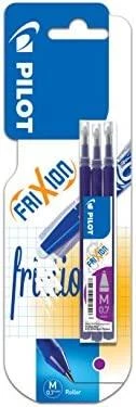 Pilot FriXion 0.7 mm violetiniai užtaisai, 3 vnt