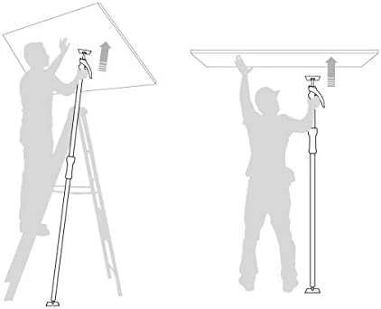Piher Teleskopinė atrama Multi-prop P3 168-300cm su ARM+ max 100kg priedu