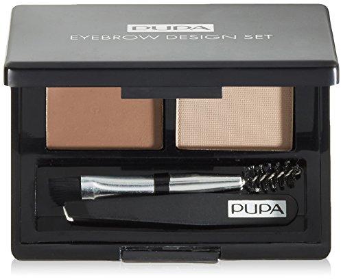 „Pupa Milano“ antakių dizaino rinkinys „002 Brown“, 1,1 g