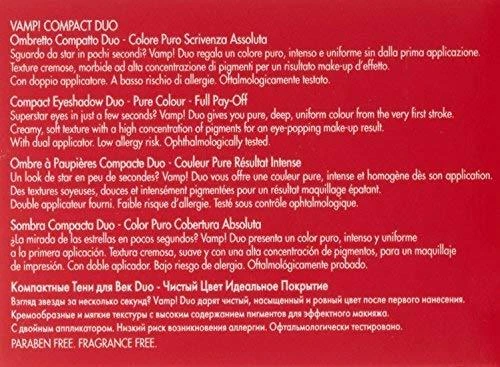 Pupa Milano Pupa Vamp! Compact Duo Eyeshadow akių šešėliai, atspalvis: 005 Milk Chocolate, 2.2 g