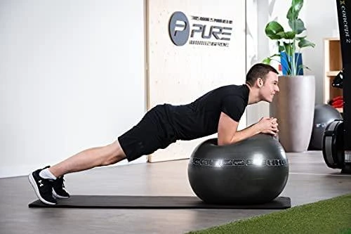 Pure2Improve | Exercise Ball | Juodas | 65 cm