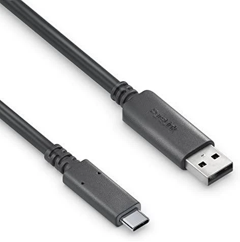 PureLink USB-C į USB-A laidas – USB 3.2 Gen2x1, 3A, 10Gbps – PureInstall 1,0m