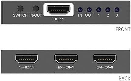 PureLink PureTools – HDMI jungiklis 3x1, 4K (60Hz 4:4:4) + HDR