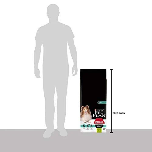 Purina Pro Plan OPTIDIGEST Sensitive Digestion Medium Adult Dog ėriena 14 kg, suaugusių vidutinių veislių, jautrią virškinimo sistemą turinčių šunų sausas pašaras su ėriena 12366972