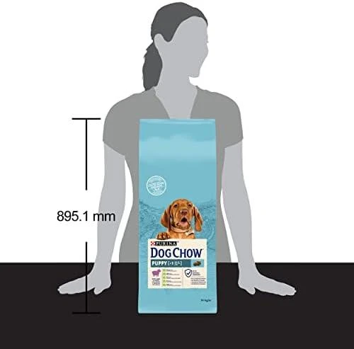 Purina DOG CHOW Puppy su ėriena 14kg