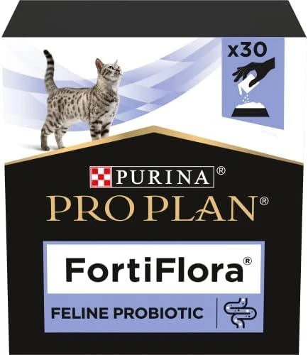 Purina Nestle Kačių Maisto Papildai - Pro Plan Fortiflora 30 X 1G