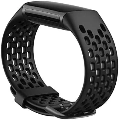 Išmaniosios apyrankės FitBit 5 dirželis, Juodos spalvos