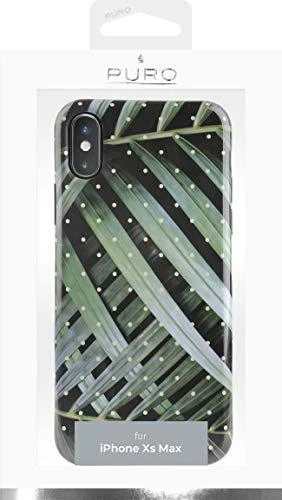 PURO Glam Tropical Leaves - dėklas skirtas Apple iPhone Xs Max Brilliant Leaves